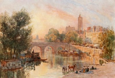 Die Pont Marie, Paris von Herbert Menzies Marshall